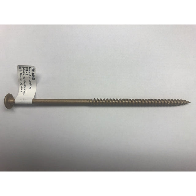 Hillman Power Pro 5/16 in. X 8 in. L Star Steel Lag Screw 1 pk