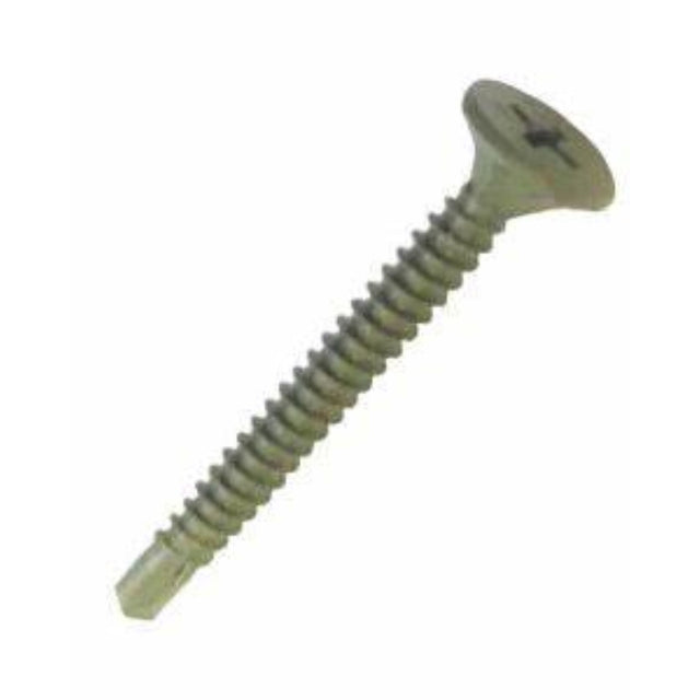 Grip-Rite No. 8 wire X 1-5/8 in. L Phillips Wafer Head Cement Board Screws 5 lb 720 pk