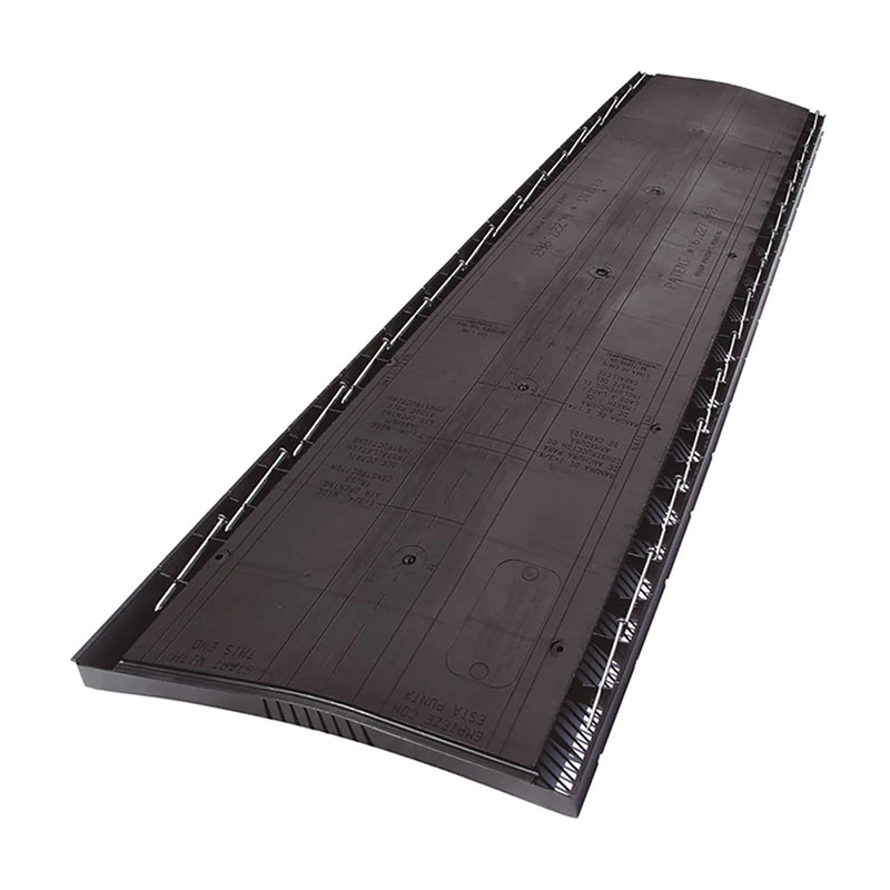 GAF Cobra 0.875 in. H X 11.5 in. W X 48  L Black Plastic Roof Vent