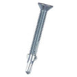 Grip-Rite Pro-Twist No. 12 Sizes X 2-1/2 in. L Phillips Flat Head Sheet Metal Screws 1 lb
