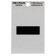 Hillman 3 in. Reflective Black Vinyl Self-Adhesive Special Character Hyphen 1 pc