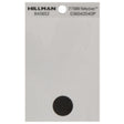 Hillman 3 in. Reflective Black Vinyl Self-Adhesive Special Character Period 1 pc