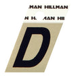 Hillman 1.5 in. Black Aluminum Self-Adhesive Letter D 1 pc