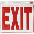 Hillman English White Decal 11 in. H X 12 in. W