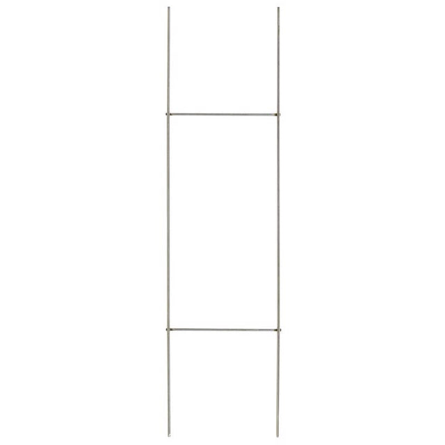 HILLMAN 0.14 in. D X 17.25 in. H Galvanized Silver Metal H-Bracket Sign Stake