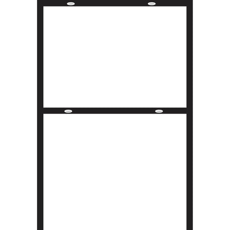 Hillman Black Sign Frame 24 in. H X 18 in. W