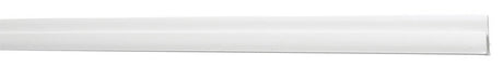 Sequentia Crane Composites 3/4 in. W X 8 ft. L Prefinished White Vinyl Molding