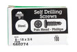 Hillman No. 8-18 X 3/4 in. L Phillips Pan Head Self- Drilling Screws 100 pk