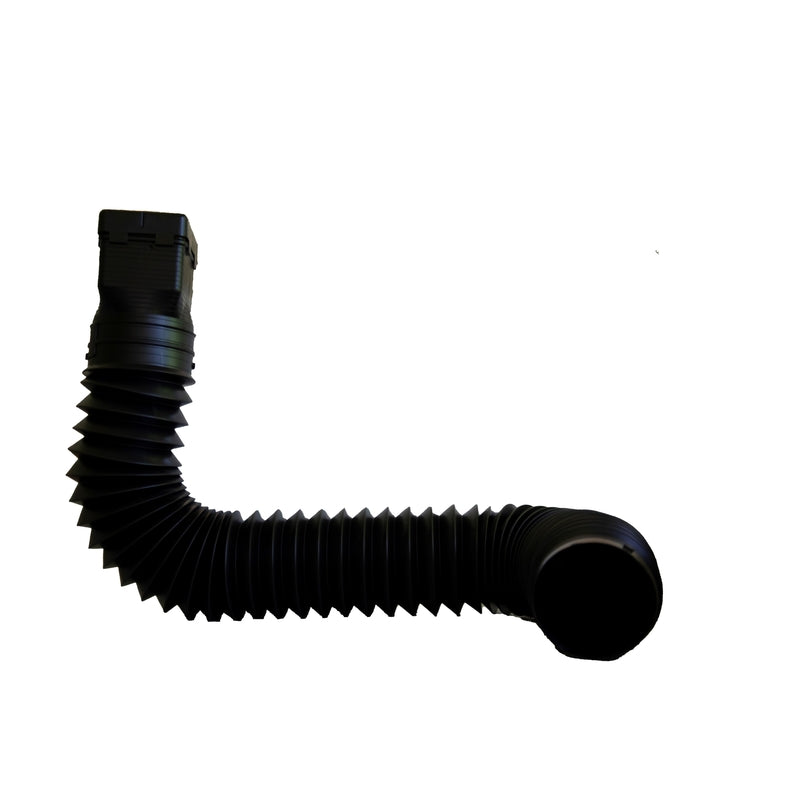 Spectra Pro Select 55 in. H X 3 in. W X 4 in. L Black Plastic Downspout Extension