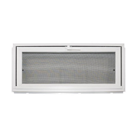 Duo-Corp Competitor White Glass/Vinyl Window 14 in. H X 2.125 in. W X 31.75 in. L 1 pk