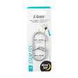 Nite Ize G-Series Stainless Steel Silver Dual Chamber Carabiner