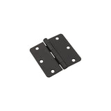 National Hardware 3-1/2 in. L Black Door Hinge 1 pk