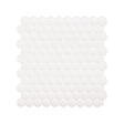 Smart Tiles 8.95 in. W X 8.98 in. L White Glazed Vinyl Adhesive Wall Tile 4 pc