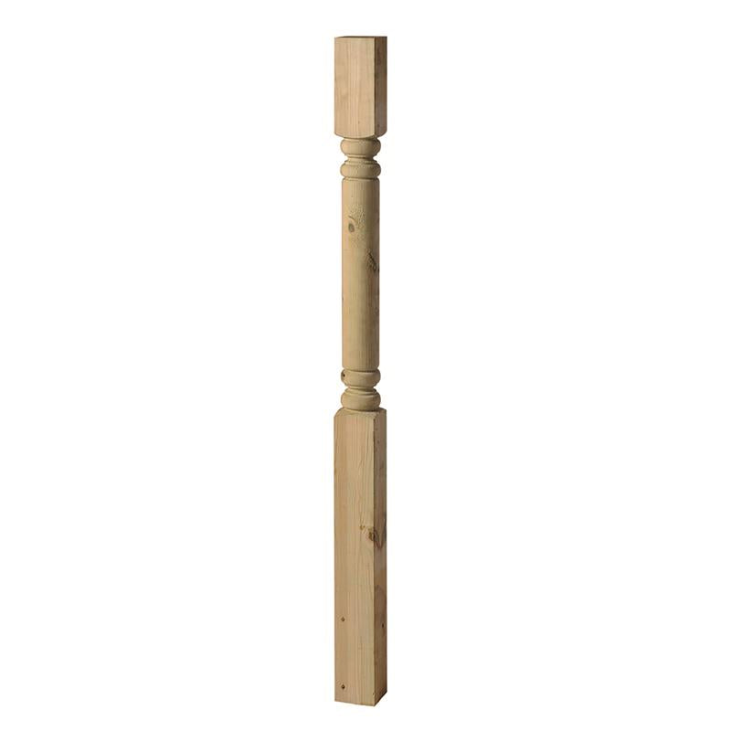 ProWood 4 in. X 4 in. W X 4.5 ft. L Southern Yellow Pine Post #2/BTR Grade