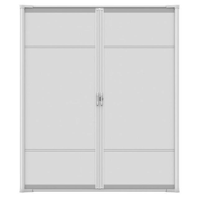 Larson Brisa 80 in. H X 72 in. W White Aluminum Screen Door