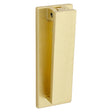 National Hardware Reed 4.75 in. L Brushed Gold Brass Door Knocker