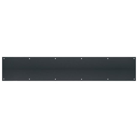 Tell 30 in. H X 6 in. L Matte Stainless Steel Kickplate