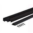 M-D Building Products Black Aluminum Door Bottom For Doors 36 in. L X 1.75 in.