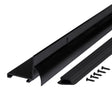 M-D Building Products Black Aluminum Door Bottom For Doors 36 in. L X 1.25 in.