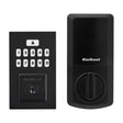 Kwikset SmartCode Matte Black Metal Electronic Deadbolt