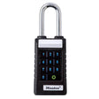 Master Lock ProSeries 6.47 in. H X 1.71 in. W X 2.43  L Metal Single Locking Bluetooth Weather-Resis