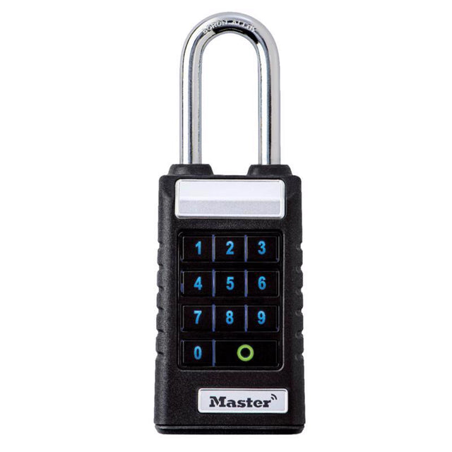 Master Lock ProSeries 6.47 in. H X 1.71 in. W X 2.43  L Metal Single Locking Bluetooth Weather-Resis