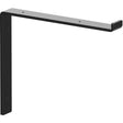 Knape & Vogt Black Steel Shelf Bracket 10 in. L 75 lb