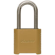 Master Lock 1.13 in. H X 2 in. W X 6.5 in. L Steel 4-Digit Combination Padlock