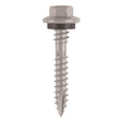 Teks Elite No. 10 X 2 in. L Hex Drive Hex Washer Head Roofing Screws 80 pk