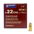 Blue Point .22 in. D X .62 in. L Brass Flat Head Powder Loads 100 box
