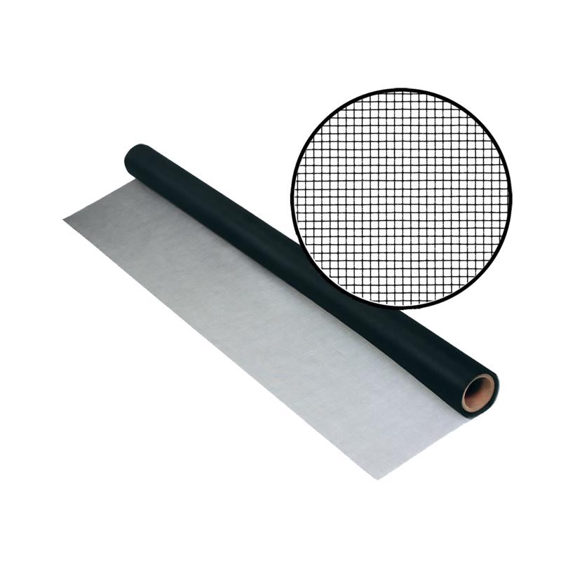 Phifer UltraVue 36 in. W X 84 in. L Black Polyester Screen Cloth