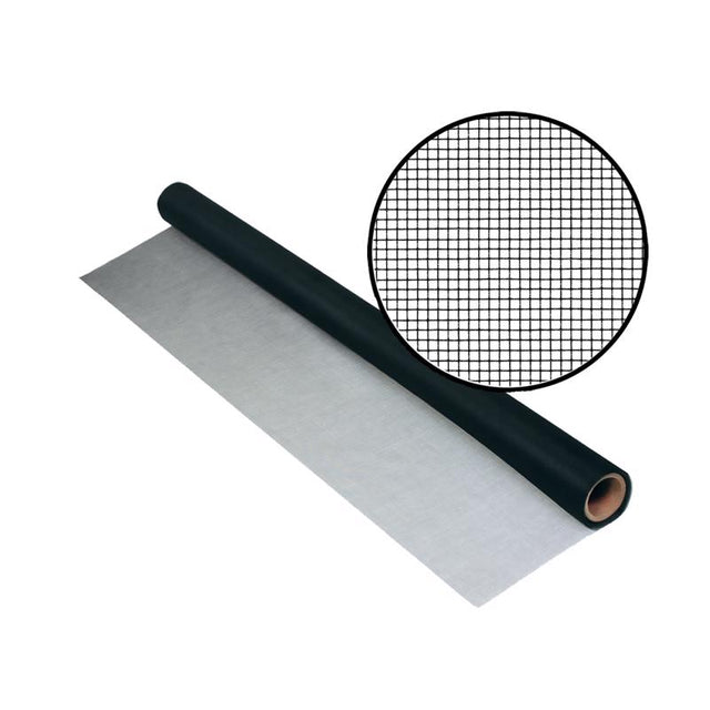 Phifer UltraVue 36 in. W X 84 in. L Black Polyester Screen Cloth