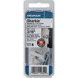 Caiman 3/16 in. D X 1-1/4 in. L Nylon Round Head Screw and Anchor 8 pk