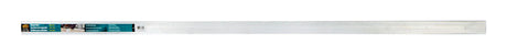 M-D 0.19 in. H X 72 in. L Prefinished Silver Aluminum Carpet Trim