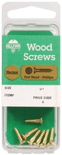 Hillman No. 10 X 1 in. L Phillips Wood Screws 3 pk