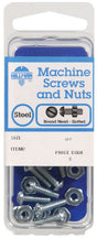HILLMAN No. 1/4-20 in. X 3/4 in. L Slotted Round Head Zinc-Plated Steel Machine Screws 6 pk