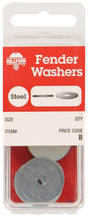 Hillman Zinc-Plated Steel 3/16 in. Fender Washer 4 pk