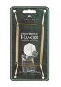 Tripar 7-1/2 to 9-1/2 in. Brass Plate Hanger 1 pk