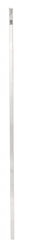 SteelWorks 1/2 in. X 3/4 in. W X 48 in. L Aluminum Offset Angle