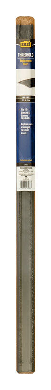 M-D Gray Vinyl Threshold Insert For Low Thresholds 36 in. L X 5/8 in.