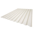 Sequentia 96 in. H X 26 in. W Super 600 White Fiberglass Panel