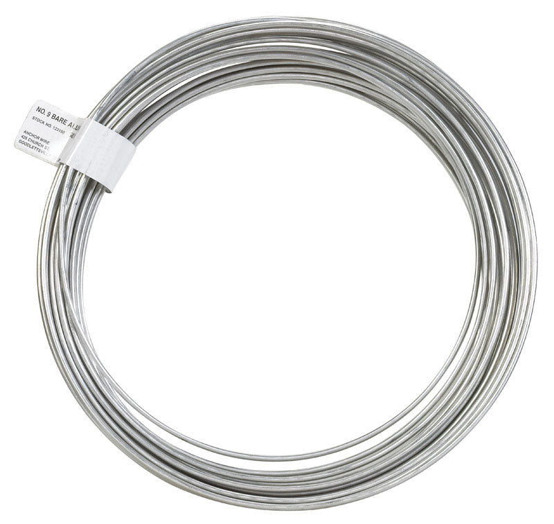 Hillman 50 ft. L Aluminum 9 speed Clothesline Wire
