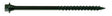 FastenMaster TimberLOK No. 10 X 4 in. L Hex Epoxy Wood Screws 12 pk