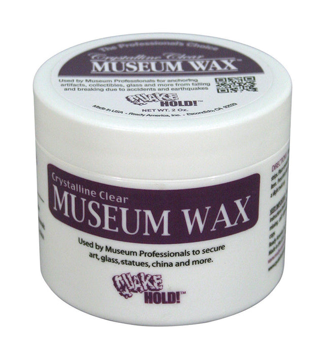 Quake Hold Ready America Mirror Clear Removable Museum Wax 2 lb 1 pk