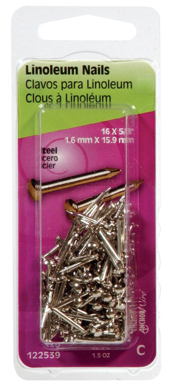 Hillman 5/8 in. Binding Nickel Steel Nail Flat Head