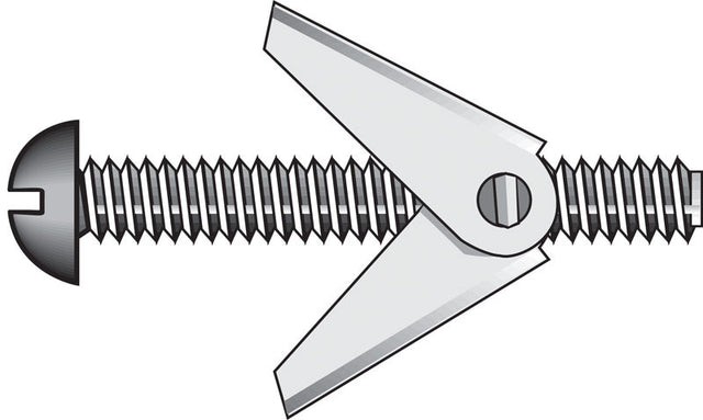 Hillman Fas-N- Tite 3/16 in. D X 3 in. L Round Steel Toggle Bolt 50 pk