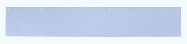Tell 6 in. H X 34 in. L Satin Aluminum Kickplate