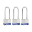 Master Lock 4-11/16 in. H X 1-3/4 in. W Laminated Steel Double Locking Padlock Keyed Alike