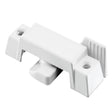 Prime-Line Painted White Zinc Sash Lock 1 pk