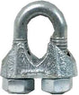 Campbell Electrogalvanized Malleable Iron Wire Rope Clip 1-1/2 in. L